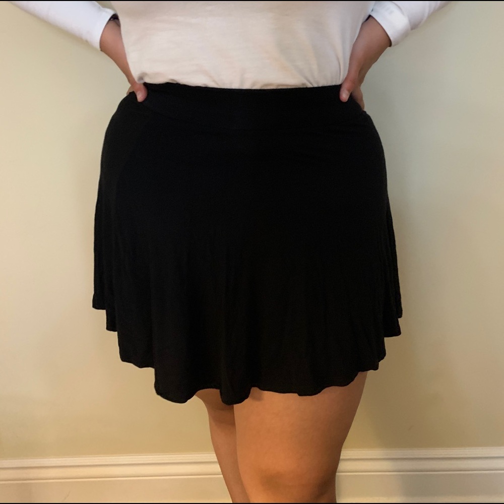 Black skirt